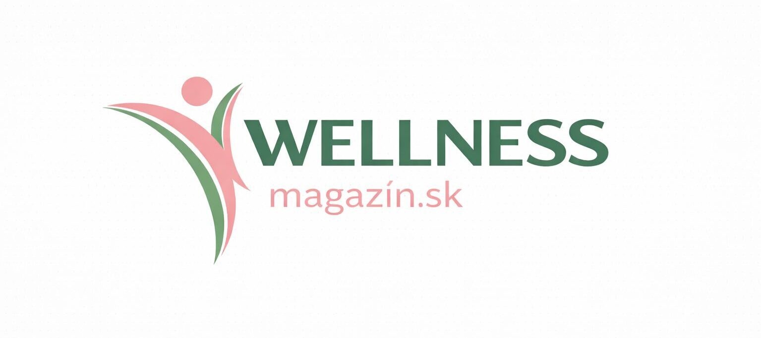 Logo wellness magazínu v modernom štýle